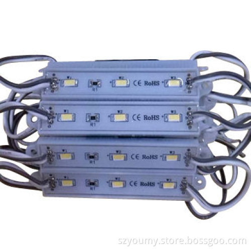 Super Bright, 3-piece SMD 5630 LED Module Lights, Water-resistant IP65